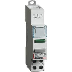 BTICINO S.P.A. - BTIFN51NAPV110 BTDIN - PULSANTE 1NA+LED VERDE 110/400V