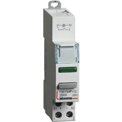 BTICINO S.P.A. - BTIFN51NAPV12 BTDIN - PULSANTE 1NA+LED VERDE 12/48V