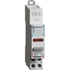 BTICINO BTIFN51NCR12 BTDIN - INTER. 1NC + LED ROSSA 12/48V