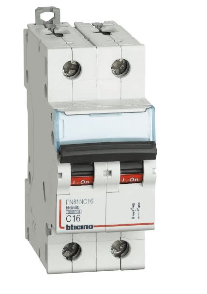 BTICINO S.P.A. - BTIFN81NC40 BTDIN60 - MAGNETOT 1P+N CURVA C 40A 6KA
