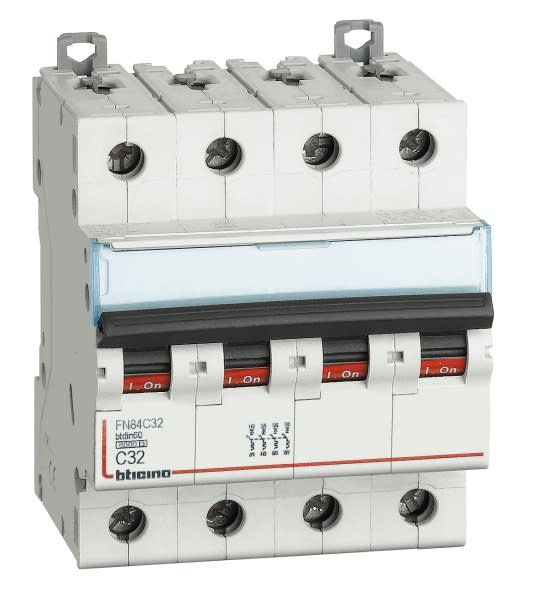 BTICINO S.P.A. - BTIFN84C32 BTDIN60 - MAGNETOT 4P CURVA C 32A 6KA