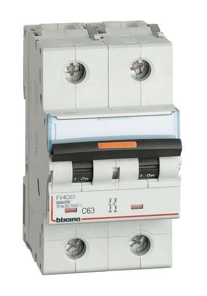 BTICINO S.P.A. - BTIFV82C125 BTDIN 250 - MAGNETOT 2P CURVA C 125A 25K