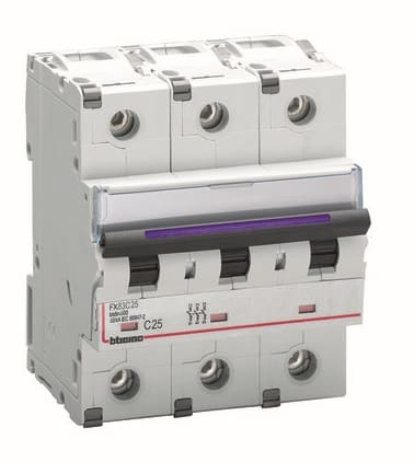BTICINO S.P.A. - BTIFX83C25 BTDIN500 - MAGNETOT 3P CURVA C 25A 50KA