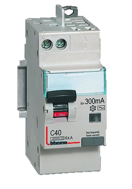 BTICINO S.P.A. - BTIGN8814AC40 BTDIN60 - MAGN DIFF AC 1P+N 40A 6KA 300M