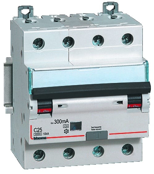 BTICINO S.P.A. - BTIGN8844AC6 BTDIN60 - MAGN DIFF AC 4P 6A 6KA 300MA