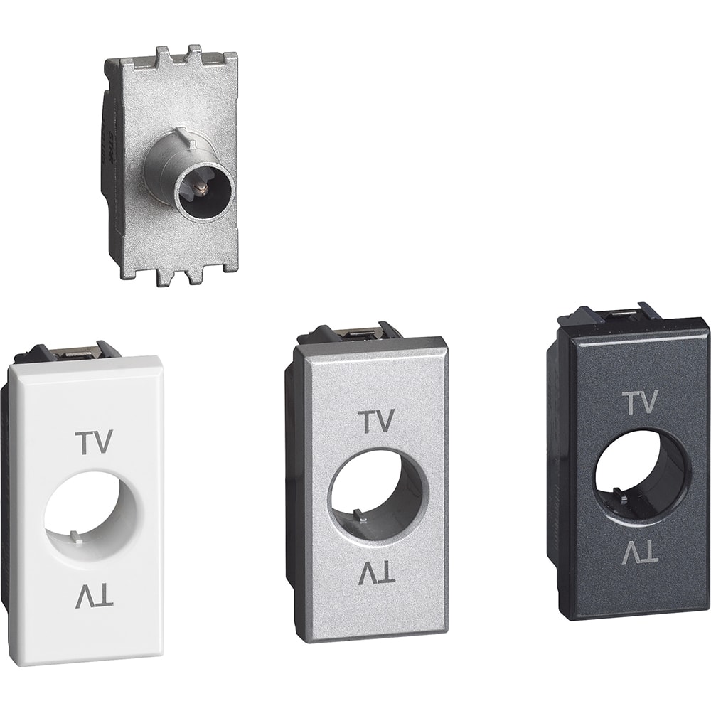 BTICINO S.P.A. - BTIH4202P14 AXOLUTE - PRESA TV PASSANTE 14DB 1M