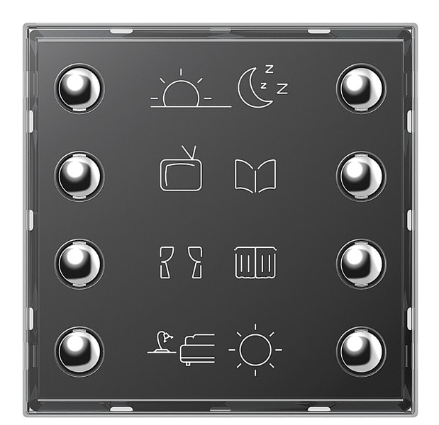 BTICINO S.P.A. - BTIH4652 AXOLUTE - COMANDO 8 TASTI BUS