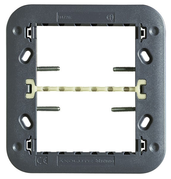 BTICINO S.P.A. - BTIH4726 AXOLUTE - SUPPORTO A 3+3 MODULI SCAT 4X4