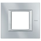 BTICINO - BTIHA4802HC Abdeckrahmen AXOLUTE: 1-fach, 2 Module,