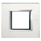 BTICINO - BTIHA4802VSA AXOLUTE - PLACCA 2P SPECCHIO ACIDATO