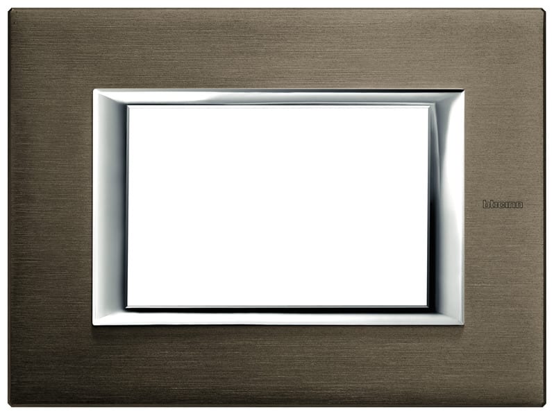 BTICINO S.P.A. - BTIHA4803BR AXOLUTE - PLACCA 3P BRONZO