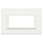 BTICINO - BTIHA4804HD AXOLUTE - PLACCA 4P BIANCO AXOLUTE