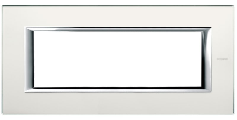 BTICINO S.P.A. - BTIHA4806VSA AXOLUTE - PLACCA 6P SPECCHIO ACIDATO