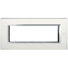 BTICINO - BTIHA4806VSA AXOLUTE - PLACCA 6P SPECCHIO ACIDATO