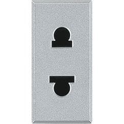BTICINO BTIHC4125 AXOLUTE - PRESA STD EURO-US 2P 16A C/P