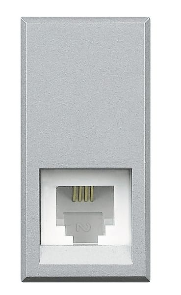 BTICINO BTIHC4258/11N Telefondose RJ11 K10
