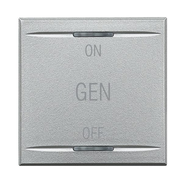 BTICINO S.P.A. - BTIHC4911/2AF AXOLUTE - COPRIT ON OFF GEN 2 MOD CHIARO