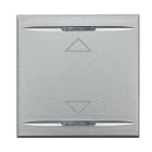 BTICINO - BTIHC4911/2AH AXOLUTE - COPRITASTO SU GIU 2 MOD CHIARO