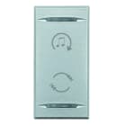 BTICINO - BTIHC4911BF AXOLUTE - COPRITASTO DIFF SONORA CHIARO