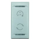 BTICINO - BTIHC4911BF AXOLUTE - COPRITASTO DIFF SONORA CHIARO