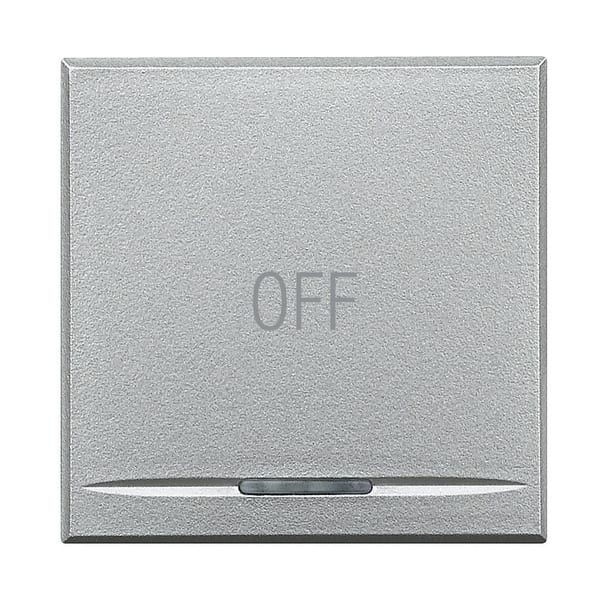 BTICINO S.P.A. - BTIHC4915/2AA AXOLUTE - COPRITASTO OFF 2 MOD CHIARO