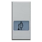 BTICINO - BTIHC4921MR AXOLUTE - COPRITASTO+ MAKE UP ROOM 1M TE