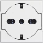 BTICINO - BTIHD4140/16F AXOLUTE - PRESA STD TED/ITA FLAT BIANCO