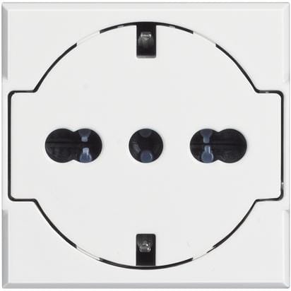 BTICINO BTIHD4140/16F AXOLUTE - PRESA STD TED/ITA FLAT BIANCO
