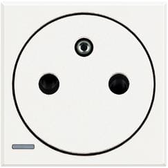 BTICINO S.P.A. - BTIHD4142AF AXOLUTE - PRESA AFFLEURANTE FRA BIANCO