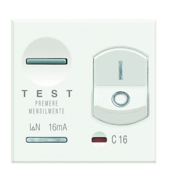 BTICINO S.P.A. - BTIHD4305A10 AXOLUTE - MAGNET DIFFER 1P+N 10A 10MA