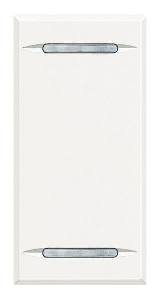 BTICINO BTIHD4911 AXOLUTE - COPRITASTO 2 FUNZ 1 MOD BIANCO