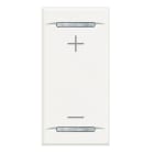 BTICINO - BTIHD4911AD Wippe 1-Modulig REGelung White