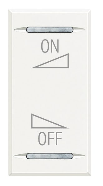 BTICINO S.P.A. - BTIHD4911AI AXOLUTE - COPRIT ON OFF REGOLAZ BIANCO