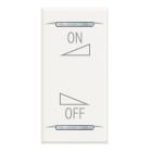 BTICINO - BTIHD4911AI AXOLUTE - COPRIT ON OFF REGOLAZ BIANCO