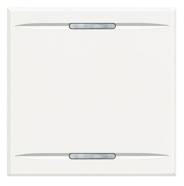 BTICINO S.P.A. - BTIHD4911M2 AXOLUTE - COPRITASTO 2 FUNZ 2 MOD BIANCO