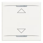 BTICINO - BTIHD4911M2AH AXOLUTE - COPRITASTO SU GIU 2 MOD BIANC