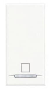 BTICINO S.P.A. - BTIHD4915AE AXOLUTE - COPRITASTO SIMBOLO STOP BIANCO