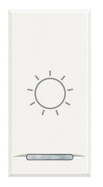 BTICINO S.P.A. - BTIHD4915BA AXOLUTE - COPRITASTO SIMBOLO LUCE BIANCO