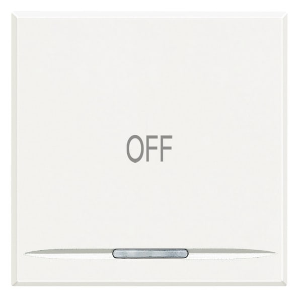 BTICINO S.P.A. - BTIHD4915M2AA AXOLUTE - COPRITASTO OFF 2 MOD BIANCO