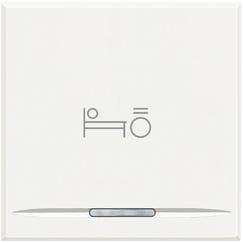 BTICINO S.P.A. - BTIHD4915M2BL AXOLUTE - COPRITASTO+ LUCE LETTO 2M BIAN