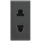BTICINO - BTIHS4125 AXOLUTE - PRESA STD EURO-US 2P 16A C/P