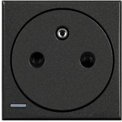 BTICINO S.P.A. - BTIHS4142AF AXOLUTE - PRESA AFFLEURANTE FRA ANTRACIT