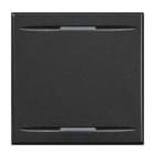 BTICINO - BTIHS4911/2 AXOLUTE - COPRITASTO 2 FUNZ 2 MOD SCURO