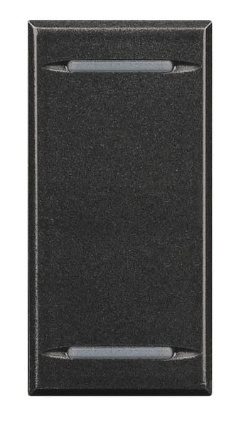 BTICINO S.P.A. - BTIHS4911 AXOLUTE - COPRITASTO 2 FUNZ 1 MOD SCURO