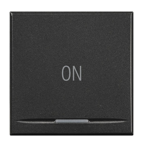 BTICINO S.P.A. - BTIHS4915/2AB AXOLUTE - COPRITASTO ON 2 MOD SCURO