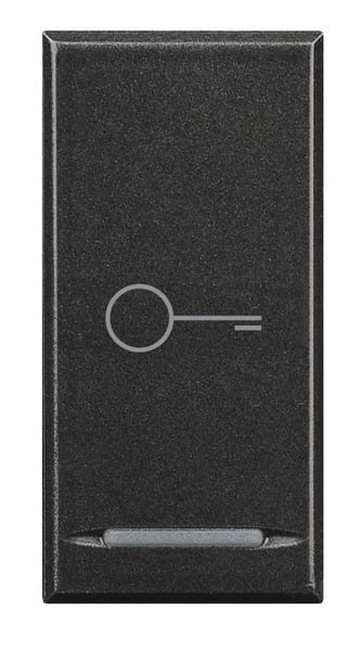 BTICINO S.P.A. - BTIHS4915BD AXOLUTE - COPRITASTO SIMB CHIAVE SCURO