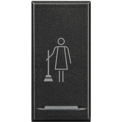 BTICINO S.P.A. - BTIHS4915MR AXOLUTE - COPRITASTO+ MAKE UP ROOM 1M AN