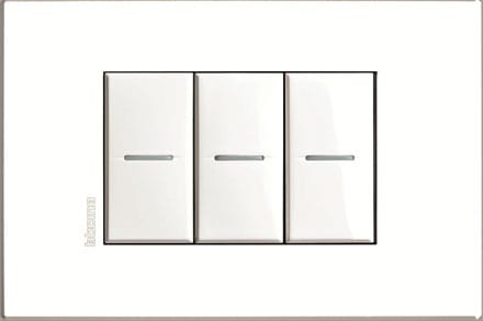 BTICINO S.P.A. - BTIHW4803AW AXOLUTE AIR - PLACCA 3M PERSONALIZZABILE