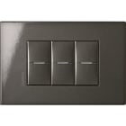 BTICINO - BTIHW4803HS AXOLUTE AIR - PLACCA 3M ANTRACITE