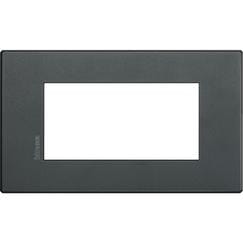 BTICINO S.P.A. - BTIHW4804XN AXOLUTE AIR-PLACCA 4M ANTRACITE ECLIPSE